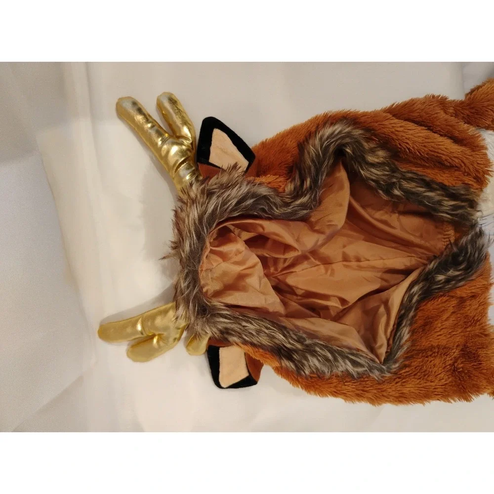 Suit Yourself Costume Oh Deer Girls SMALL 4-6 Runs 2-4 Halloween Christmas‎ Play